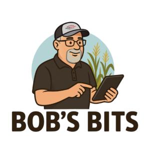 Bob's Bits Logo for Agronomic Insights in Northeast Iowa