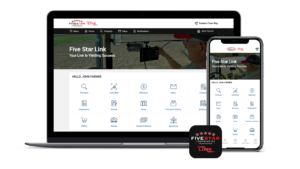 Five Star Link desktop portal and mobile app