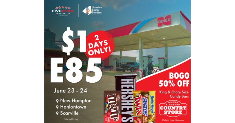 E85 and candy promo